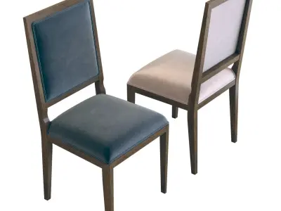 Crate and Barrel Sonata Dining Chair 3D model