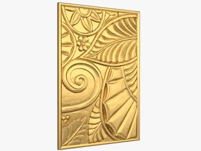 Classic decor ornament 247 3D model