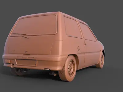 Vaz 1111 3D print model