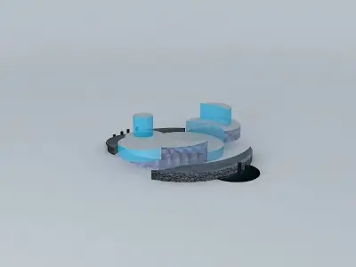The Curves table 3D model