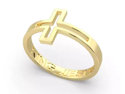 RING KING JESUS 3D model