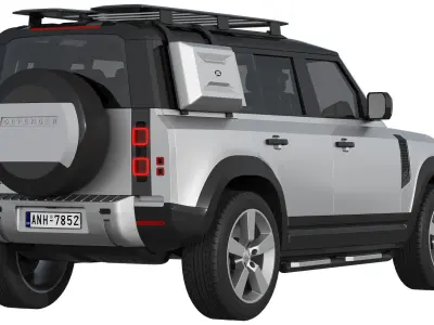 Land Rover Defender EXPLORER PACK 3D model