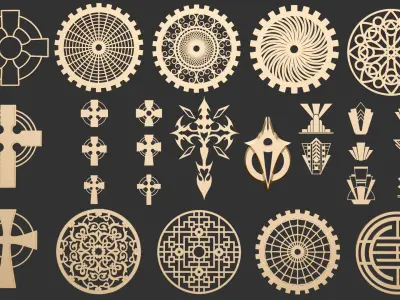 Mandala Collections 1 3D model