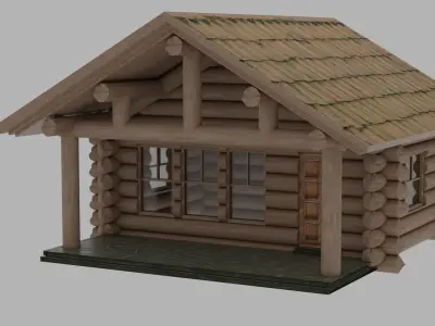 House Free 3D model 6