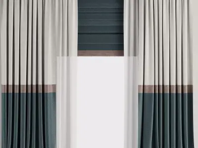 Curtain Set M49 3D model