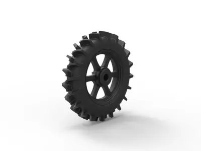 Offroad wheel 20 3D print model