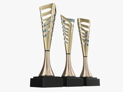 Cup trophy 09 3D model