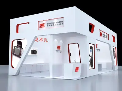 Exhibition - Area - 6X11-3DMAX2010-73 3D model
