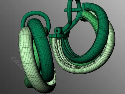Earrings od91 3D print model
