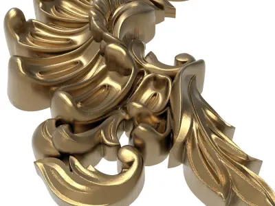  decorative pattern ready for 3D printing 3D model 43
