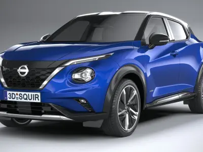 Nissan Juke Hybrid 2022 3D model