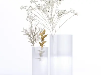 Bouquet 03 3D model purchase