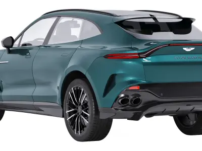 Aston Martin DBX 707 2023 3D model