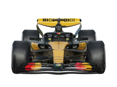 F1 McLaren MCL39 2025 3D model