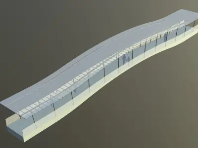 Bridge in concept -05 3D model