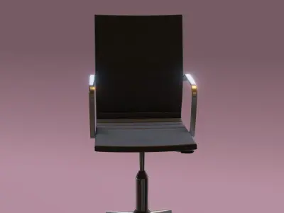 Office Chair Low-poly 3D model