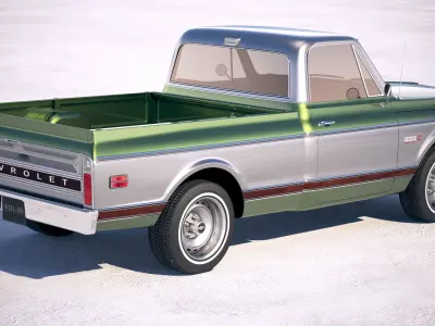 Chevrolet C10 Cheyenne CG 1972 3D model