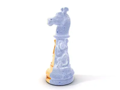 Regal Ivory Knight model pack Low-poly 3D model