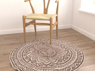 Rugs No 617 Low-poly 3D model