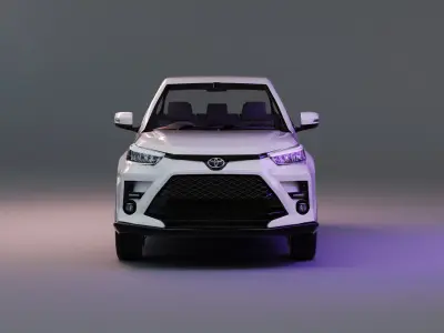 Toyota Raize  with interior  3D model