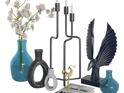 Decorative set 11 3D model