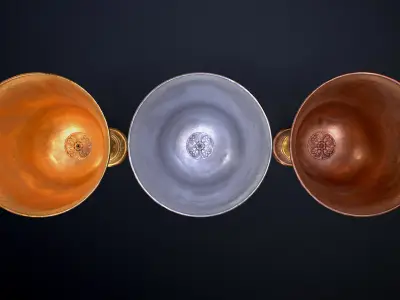 Treasure Chalice Low-poly Game-Ready PBR Low-poly 3D model