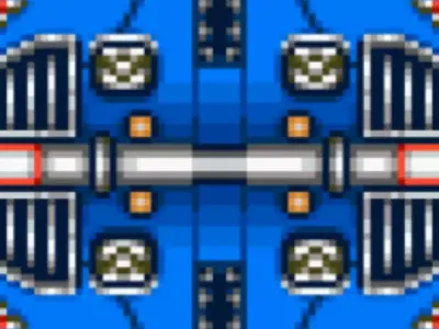 Mariokart DS Blue Car Low-poly 3D model