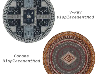 Rugs No 665 Low-poly 3D model