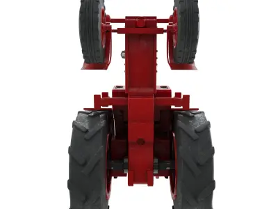  toy model agrimotor traktor-mtz-80 3D model