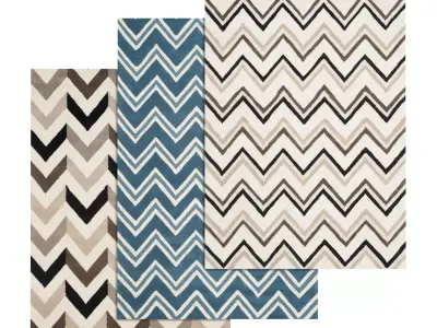 Rug Set 2316 3D model