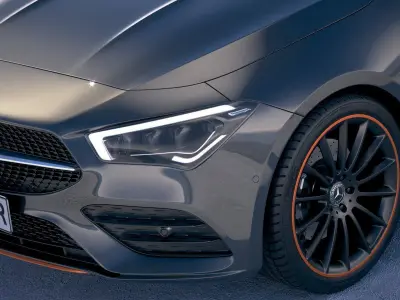 Mercedes-Benz CLA AMG 2020 3D model