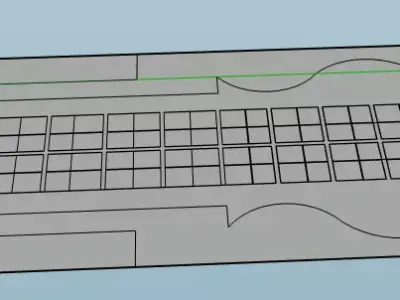 Teen Guitar 3D model