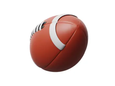 American Football 3D model
