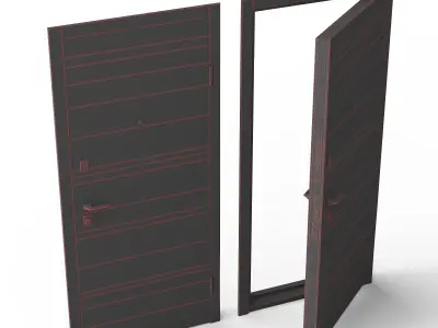 Gehric Door 3D model