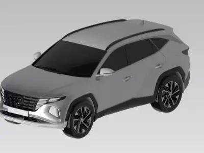 Hyundai Tucson 2024 3D model