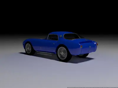 Maserati Pininfarina Berlinetta 3D model
