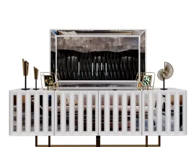 Luxe Luxury Konsol 3D model