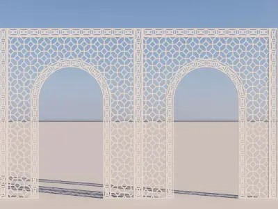 Lattice Arch 3D model