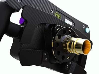 Mercedes F1 Steering Wheel 3D model