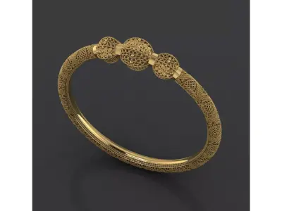 fusion bangles moo karra indian  3 3D print model