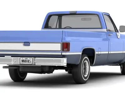 GENERIC PICKUP TRUCK 3 3D model