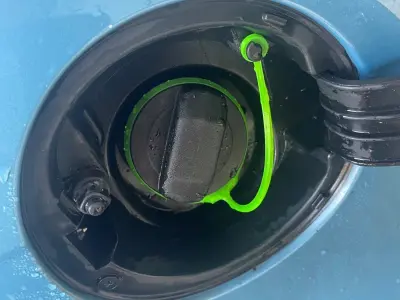 Car Fuel Tank Cap Band Cord Fuel Tank Cover Rope  Audi 3D model