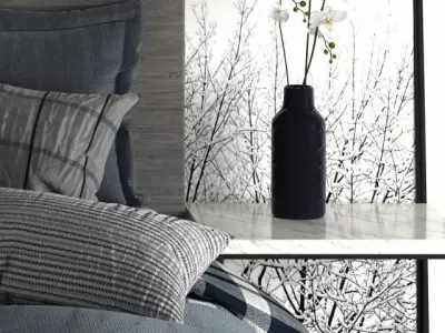 Bedroom set 10 3D model