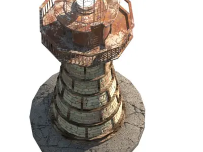 Old Lighthouse Free 3D model
