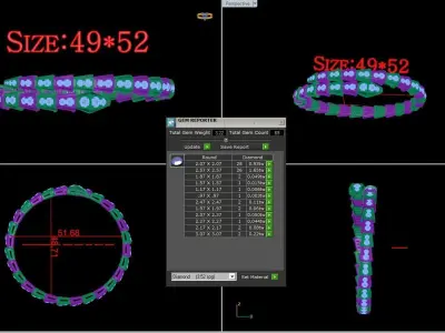 Bracelet Snake 3D print model