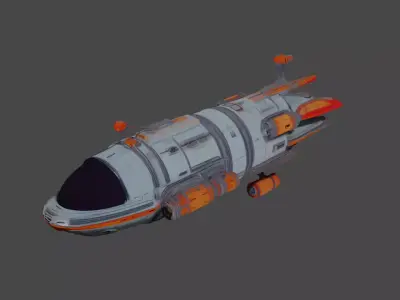 AeroStrike Quad Aircraft Pack Low-poly 3D model