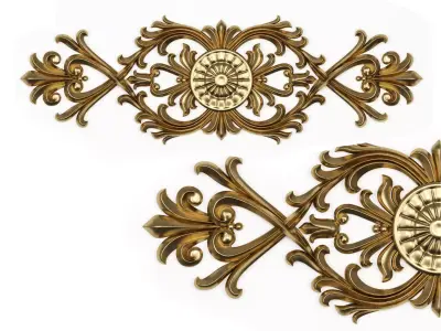 Trim Ornament 03 3D model