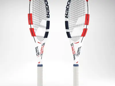 Pure Strike Lite Racquets  3D model