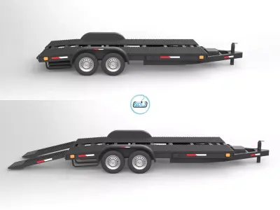 Car Haulers - Car Trailers 3D print model