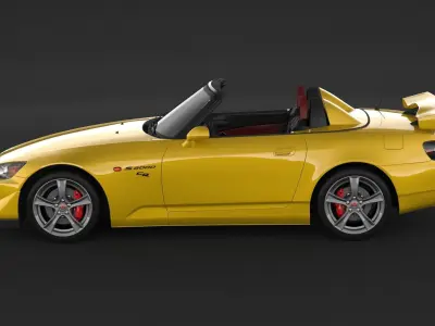 Honda S2000 ap2 CR 3D model
